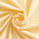 Alpine Sewing Shirt Fabric—Sluby Light Yellow Fabric—95% Polyester 5% Linen—High-Quality—Long-Lasting—Premium Quality—59/60" Inches Wide—Available by the Yard—Nationwide Shipping
